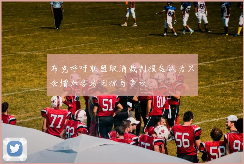 布克呼吁联盟取消裁判报告认为只会增加各方困扰与争议